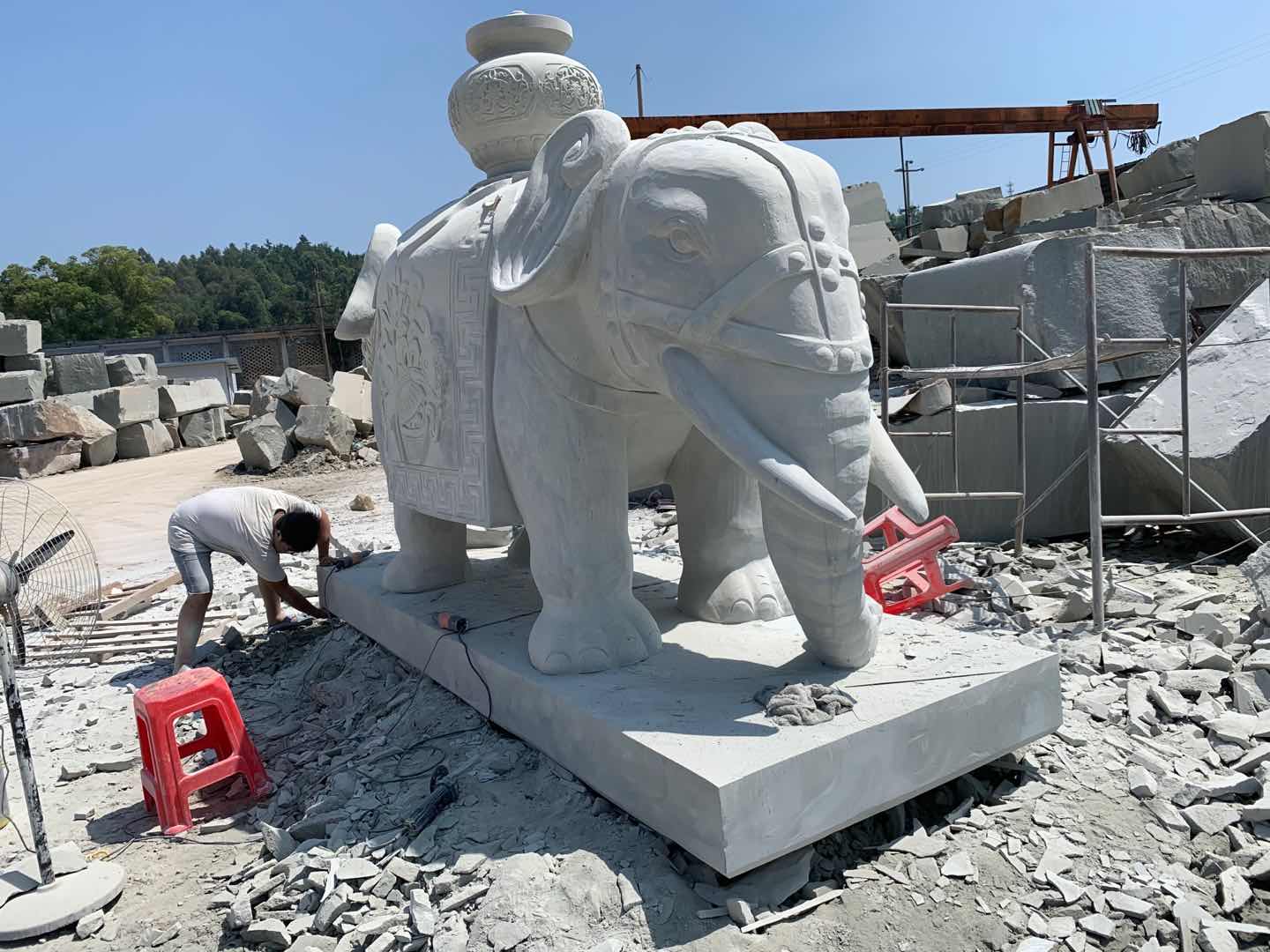 花岗岩石材栏杆厂家(图3)